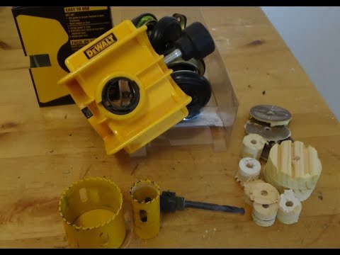 DeWalt Door Lock Jig and Cutter
