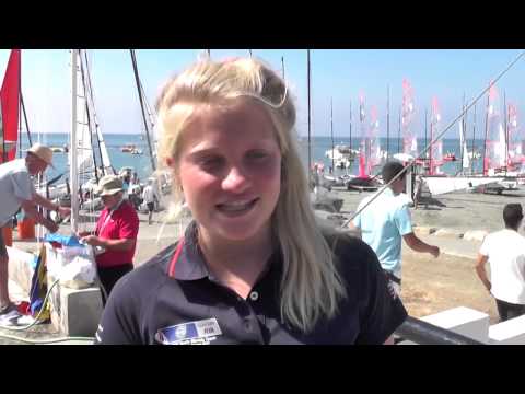 RYA Volvo Team GBR Day 1 Highlights - ISAF Youth Sailing World Championships