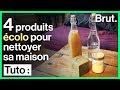 Tuto : 4 produits écolo pour nettoyer sa maison Tuto : 4 produits écolo pour nettoyer sa maison