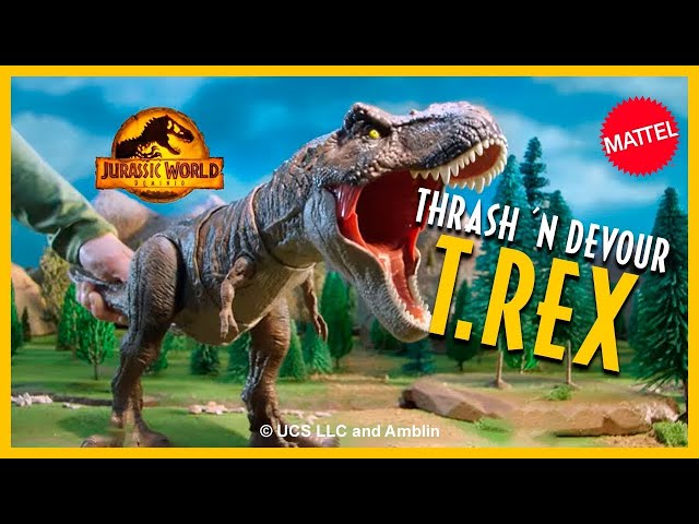 Vídeo relacionado con Mattel Jurassic World Pack dinosaurios iniciación 4 figuras de acción articuladas, juguete +4 años (HJJ85)