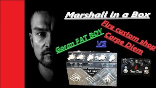 Video thumbnail for Marshall in a box Goran Fat Boy VS Fire custom shop Carpe Diem / Kemper Profiler / PRS Custom 24 by Gregorist - Gregor Brewczynski