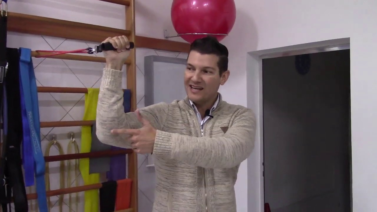 Exercícios Fortalecimento Manguito Rotador do Ombro - Clínica de Fisioterapia Dr. Robson Sitta