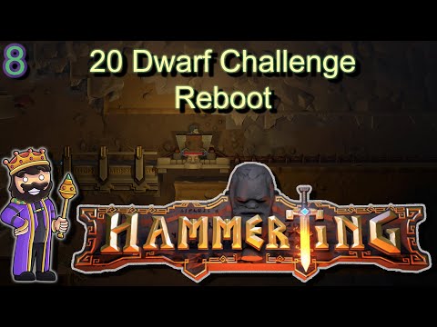Installing a Minecart - The 20 Dwarf Challenge Reboot - Hammerting Ep 8