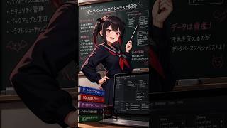 【1分解説】データベーススペシャリストってどんな資格?年収・将来性まるわかり　#資格コスパ研究所 #国家資格 #資格解説 #資格コスパ #データベーススペシャリスト #IT系資格 #shorts