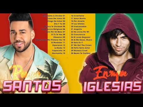 ROMEO SANTOS y ENRIQUE IGLESIAS MIX EXITOS ROMÁNTICOS/BACHATA ROMANTICAS MIX 2021