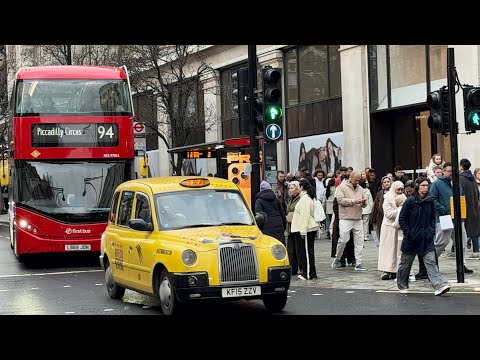 England, London City Street Tour 2026 | 4K HDR Virtual Walking Tour | Top 10 Things to do in London