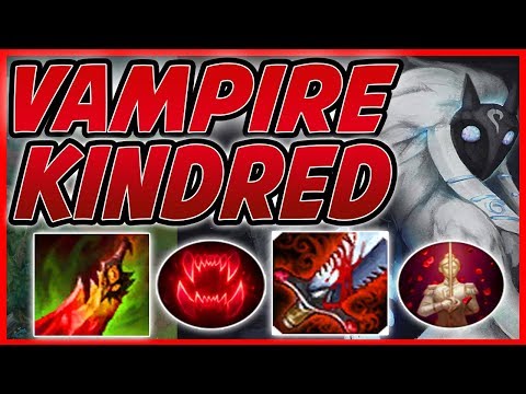 SOLOING BARON AT 20 MINUTES WITH KINDRED? VAMPIRE LIFESTEAL KINDRED  IS UNREAL!  - League Of Legends