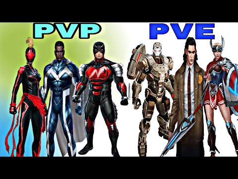 Top 10 Best 800 CCF Cost T3 Characters Rank For PVE & PVP - Marvel Future Fight