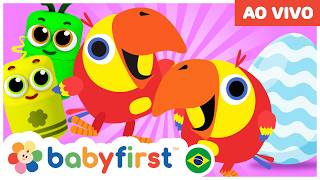 Desenhos Educativos | Aprender as primeiras palavras com Larry | Música para bebês | BabyFirst