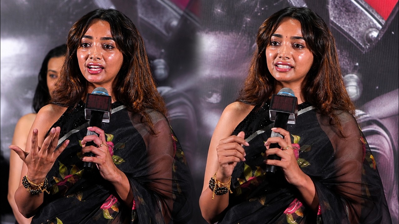 Actress Saanve Meghana Speech At Secret Soldier Trailer Launch Event|Nihal Kodhaty|Kanika Kapoor|