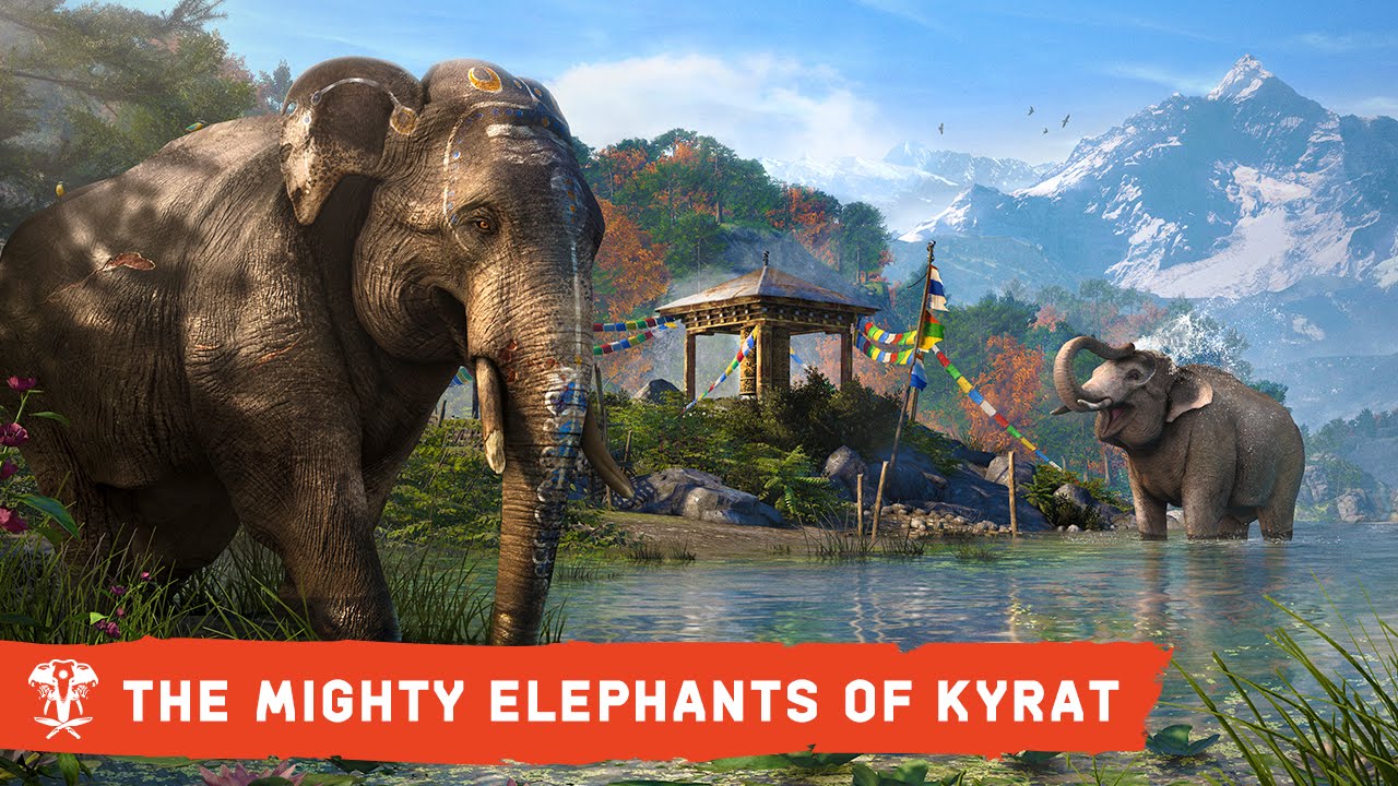 Far Cry 4 Trailer: The Mighty Elephants of Kyrat - YouTube