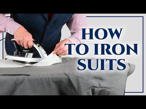 image-What happens when you iron a suit?