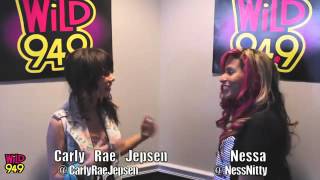 Carly Rae Jepsen Interview @ Wild 94.9 on October 6,2012
