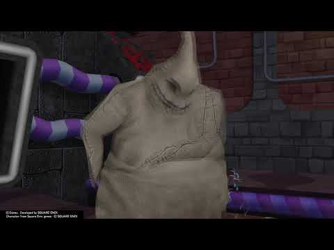 Kingdom Hearts II Final Mix (PS4) Cutscene #236 - Oogie Boogie vanquished