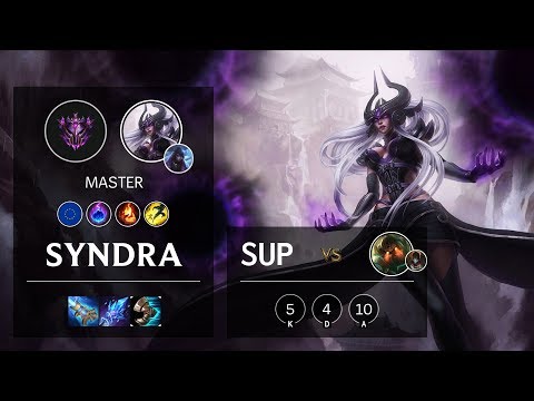 Syndra Support vs Nautilus - EUW Master Patch 10.5