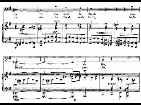 Bach BWV 4-6 Versus 5 Hier ist das rechte Osterlamm