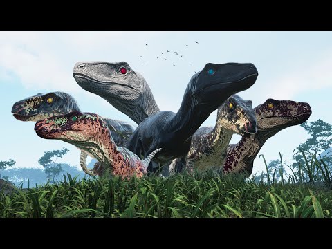 Hunting as a pack of Raptors on Server Launch Day