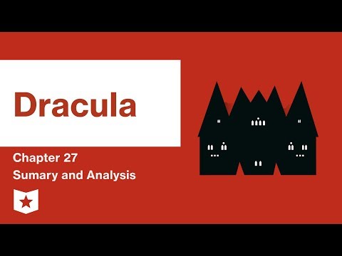 Dracula  | Chapter 27 Summary & Analysis | Bram Stoker