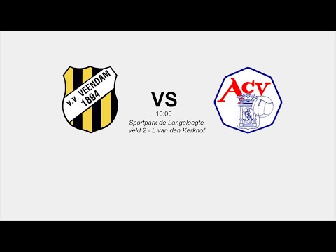 Vriendschappelijk | Veendam 1894 - ACV Assen | Leeftijd t/m 2008 |