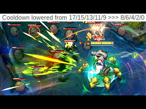 URGOT W - NO COOLDOWN! New Urgot on PBE!