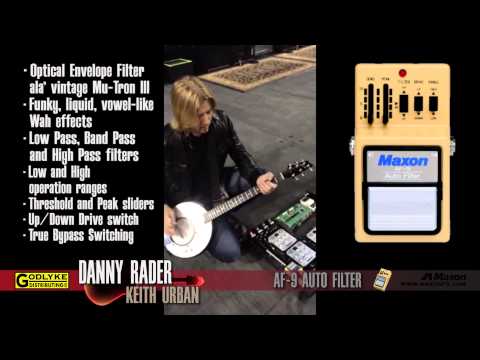 DANNY RADER (KEITH URBAN) DEMOS THE MAXON AF-9 AUTO FILTER