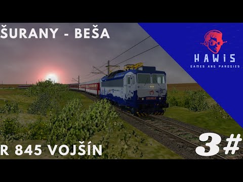Open Rails | Trať ŽSR 150 | R 845 Vojšín | Bratislava hl. st - Banská Bystrica | 362 002 | #3