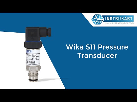 Wika S11 Pressure Transducer | Flush Pressure transmitter| Instrukart