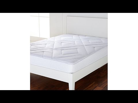 Concierge Collection Double Diamond Mattress Pad