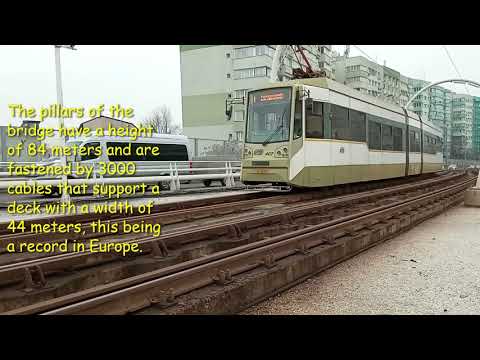 Trams on the Basarab Passage in Bucharest