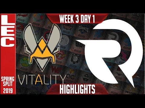 VIT vs OG Highlights LEC Spring 2019 Week 3 Day 1 Vitality vs Origen