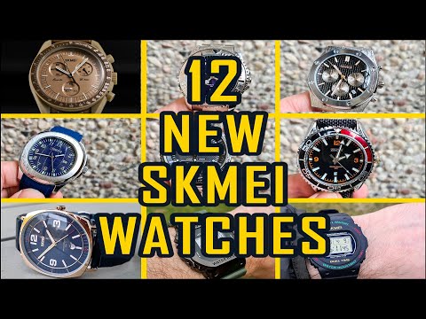 Top 12 new Skmei watches Top10 skmei #skmei #skmeireview #skmeiwatch  #gedmislaguna