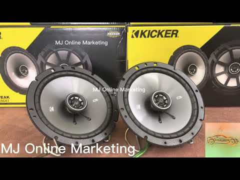 Kicker CSC67 CS Series 6.5 inch 2 Way Coaxial Speaker * Bass Testing + Sound Clarity Testing *