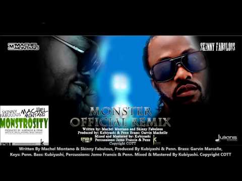 Skinny Fabulous & Machel Montano : MONSTROSITY [2013 Trinidad Soca][Produced By Kubiyashi & Penn