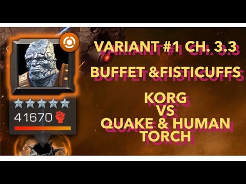 Variant #1 Ch. 3.3 - Buffet & Fisticuffs Korg - visit him again after 1+ year | Ultron’s Assault