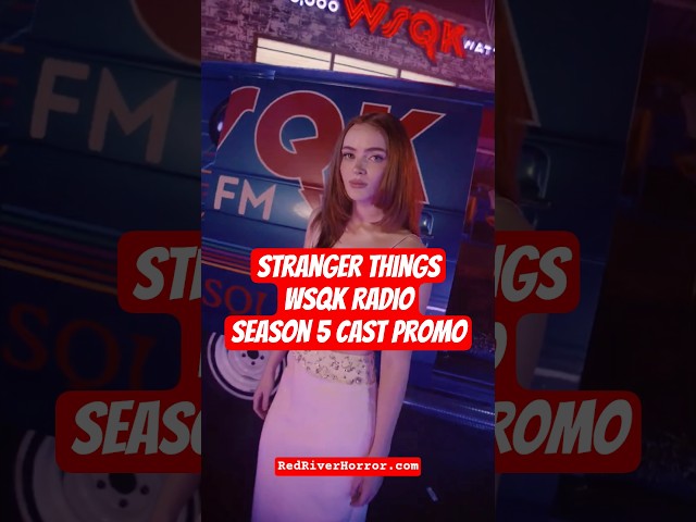 Vídeo relacionado con Stranger Things Season 5 - WSQK Logo - 94.5 FM Unisex Gorra Multicolor 100% algodón