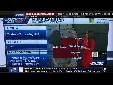 Hurricane Ian 'expected to cause catastrophic storm surge, winds and flooding' as it nears Catego...