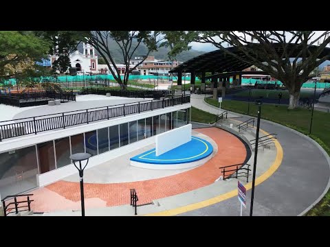 MIRANDA, LA PUERTA DEL NORTE DEL CAUCA, AL SUR DE COLOMBIA Inauguración Plazoleta Regional de la Paz