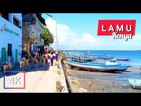 LAMU _ The Last Authentic Swahili Town, KENYA _  a Cultural Journey, Coastal Ambient Sounds l 4K