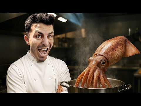 DENİZLERİN UZAYLISINI PİŞİRDİM!! w/ @farukChef @MehmetCHEF