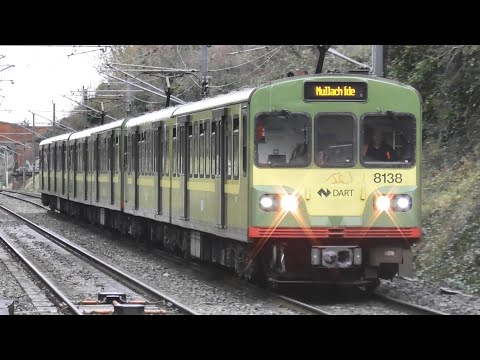 Irish Rail 8100 Class Dart Train 8138 - Portmarnock Station, Dublin