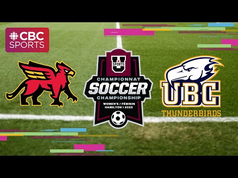 U SPORTS Women's Soccer Championship: Guelph Gryphons (8) vs UBC Thunderbirds (1) - Quarterfinal # 2
