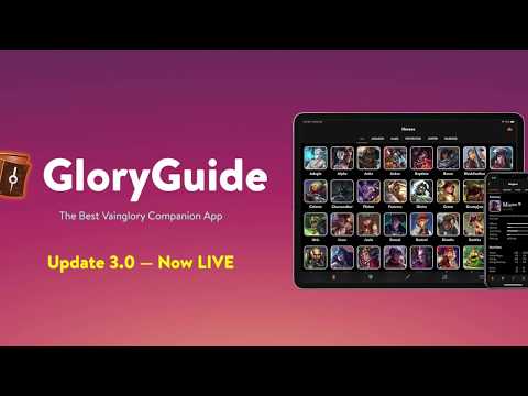 Guide to GloryGuide - No. 1 Vainglory Tool!