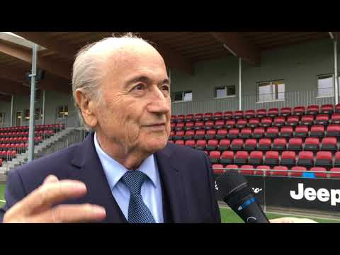 Sepp Blatter in Düdingen