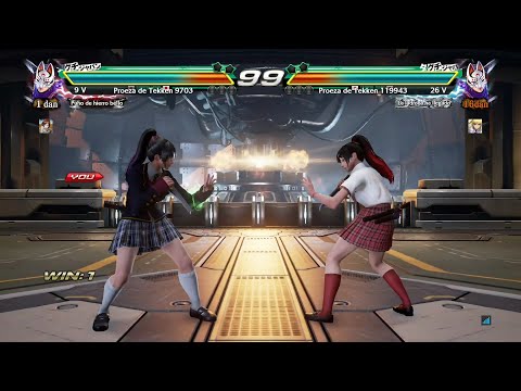 TEKKEN 7 FT5 kunimitsu (Raiden) vs (Anakin x24) kunimitsu Ryona online 18-06-2022 STEAM 02 1 a 1