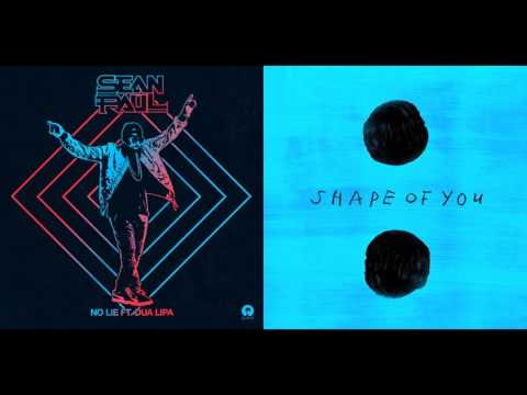 Sean Paul ft Dua Lipa vs Ed Sheeran - No Lie vs Shape Of You (Mashup)