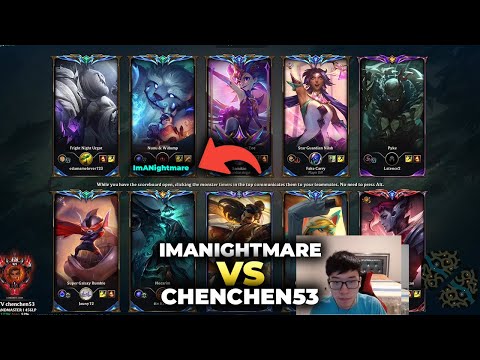 CHENCHEN MEETS IMANIGHTMARE IN CHALLENGER | Unranked to Rank 1