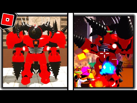 How to get DEFEAT UPGRADED TITAN DRILLMAN BADGE in BATHROOM ATTACK - Roblox