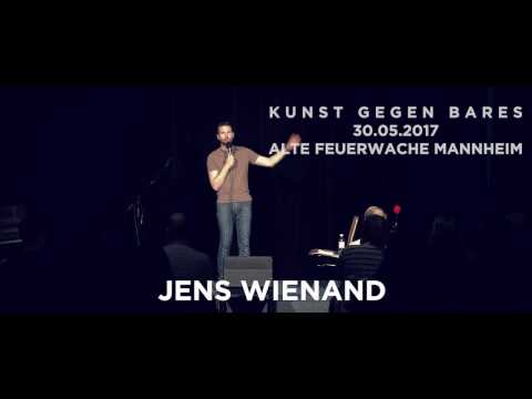Jens Wienand Moderation - Kunst gegen Bares Mannheim April 2017