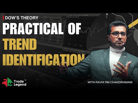 Practical of Trend Identification | Dow's Theory | Ravhi RM Chandiramanii | Trade Legend