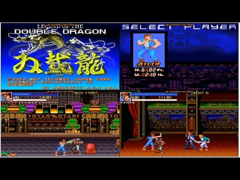 Legend of the Double Dragon ver1.4 BBE - OPENBOR - Game Play